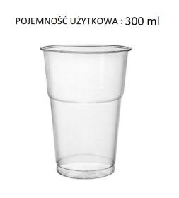 Kubek plastikowy PET SHAKE 300ml śr. 78mm 50szt.