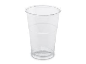 Kubek plastikowy 500 ml 0,5l BEZ OPŁATY SUP 50szt.